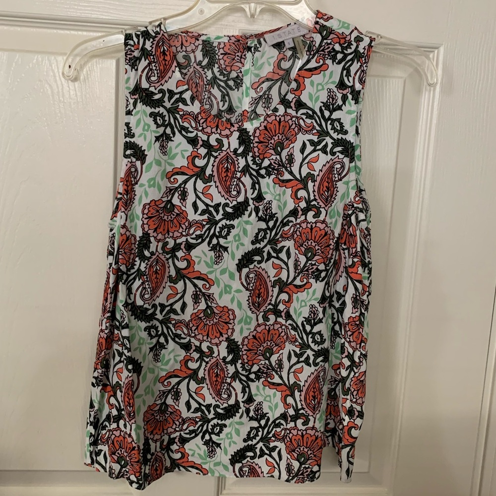 1.state floral tank top